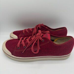 Keen Women's Elsa Lite Red Felt Sneaker Size US 10.5 / EU 41